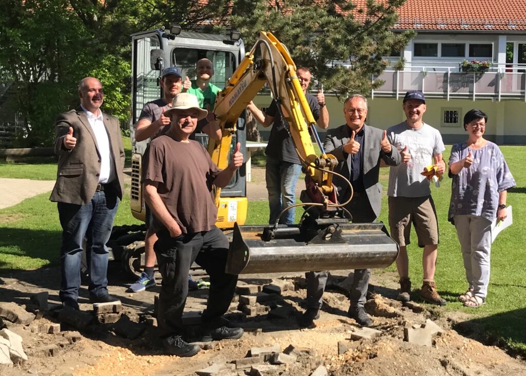 Andreas Stoch besucht eva Heidenheim